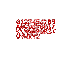 Font - Fright Night