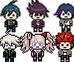 Character Sprites - Danganronpa S: Ultimate Summer Camp
