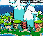 Title & Overworld - Super Mario World 2: Yoshi's Island