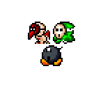 Unused Enemies - Super Mario World 2: Yoshi's Island