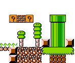 Tileset - Super Mario Bros. 2 / The Lost Levels (JPN)