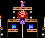 Foundry / Refinery - Donkey Kong II: Jumpman Returns (Hack)