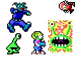 General Sprites - Commander Keen: Invasion of the Vorticons