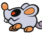 Scaredy Rat - Paper Mario: Color Splash