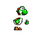 Yoshi (Disassembled) - Super Mario World 2: Yoshi's Island