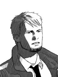 28. Serious (Close-up) - Hotel Dusk: Room 215