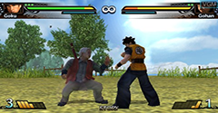 Dragon Ball Evolution - PSP - ALL CHARACTERS / LISTA PERSONAGENS /  PERSONAJES + MAPS 