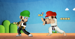 Mario Street Fight