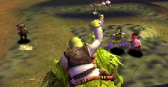 Jogo Shrek smash n' crash racing psp original