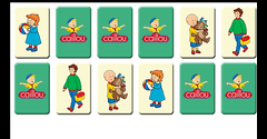 Caillou: Memory Game