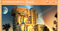 Disneyland Tower of Terror 2004 Promo Game