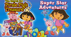 Game Boy Advance - 2 in 1: Dora the Explorer Double Pack - The 