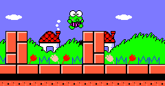 Famicom NES Game Kero Kero Keroppi no Daibouken 2: Donuts Ike ha Oosawagi!