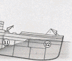 Diagram: Broken Midsection