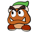 Rogueport Goomba (Paper Mario-Style)