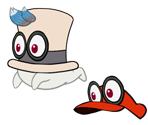 Cappy (Paper Mario-Style)