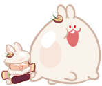 Moon Rabbit Cookie