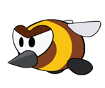 Stingby (Paper Mario-Style)