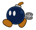 Bob-omb (Paper Mario-Style, Modern)