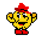 Pac-Man (US Arcade, Super Mario Maker-Style)
