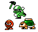 Super Mario Bros Enemies (Mega Man NES-Style)