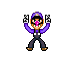 Waluigi (Super Mario World-Style)