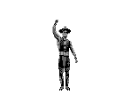 Kung Lao (Mortal Kombat 3 Game Boy-Style)