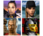 Dreamcast - Mortal Kombat Gold - VS Portraits - The Spriters Resource