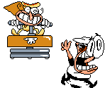 the noise pizza tower sprites