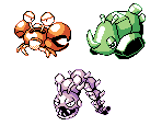 Badniks (Pokémon R/G/B-Style)