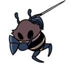 when a hive defender gets angruy hollow knight