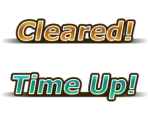 Cleared / Time Up Text