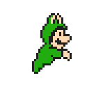 Frog Luigi (SMB3 SNES, SMM2-Style)