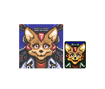 Fara Pheonix Portrait (Star Fox 2-Style)