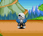 Sans (Dr. Robotnik's Mean Bean Machine-Style)