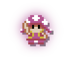 Toadette (Super Mario World Overworld-Style)