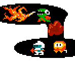 NES - DIG DUG Redug (Hack) - General Sprites - The Spriters Resource