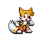 The Leaf Forest Zone - Tails sprites from Sonic Advance 3