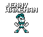 Custom / Edited - Nickelodeon Customs - Jenny Wakeman/XJ9 (Mega Man  NES-Style) - The Spriters Resource