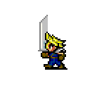 Cloud (Final Fantasy GBA-Style)