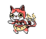 Jibanyan (Pokémon G/S/C-Style)