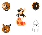 Enemies (Super Mario Bros. 1 NES-Style)