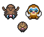 Swinub, Piloswine & Mamoswine