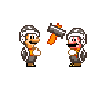 Hammer Mario (Super Mario World-Style)