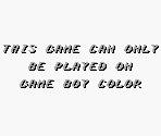 Game Boy Error Message