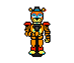 Five Nights at Freddy's animatronics sprites by Chaosian01