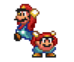 Mario (SMB2 SNES, SMM2-Style)