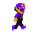 Waluigi (Super Mario Bros. 1 NES-Style)