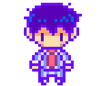 Pixilart - omori sprite template by vinegar