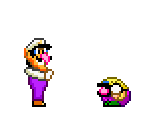 Waluigi (Super Mario World-Style)